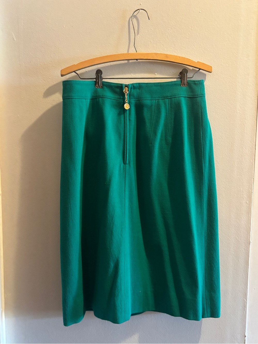 Marc by Marc Jacobs Teal Midi Skirt with Bow Pockets Cute - Picture 5 of 10